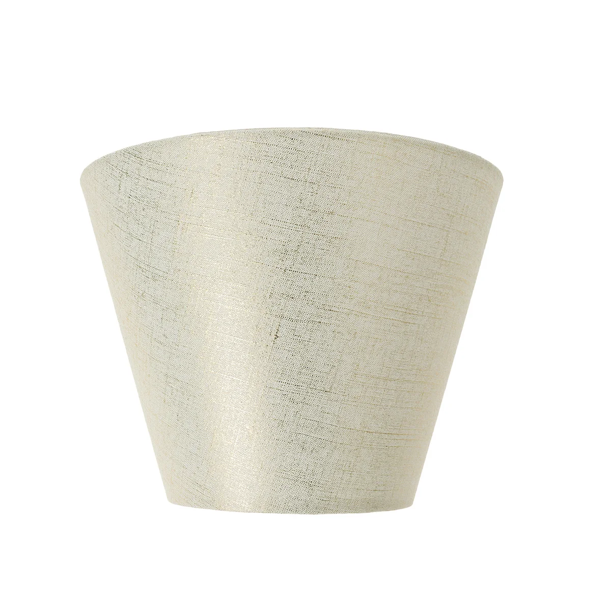 

Vintage Lampshade for Chandelier White Hemp Clip Beige Linen Shade Pendant Light Covers Easy Assembly Soft Fabric Indoor Use