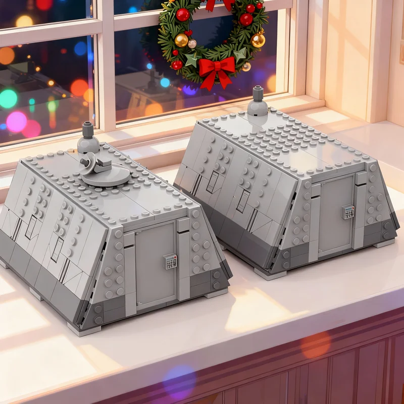 

632pcs MOC Star Battle Imperial Field Tent Model Building Blocks Architecture DIY Creative Idea Christmas Gifts Toy Education