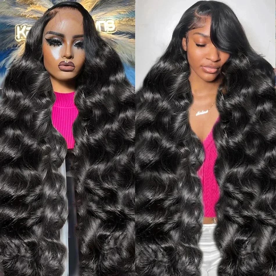 

Hd Body Wave 13x4 Lace Front Human Hair Wig 30 Inch Pre Plucked Transparent Frontal Wigs On Sale Clearance