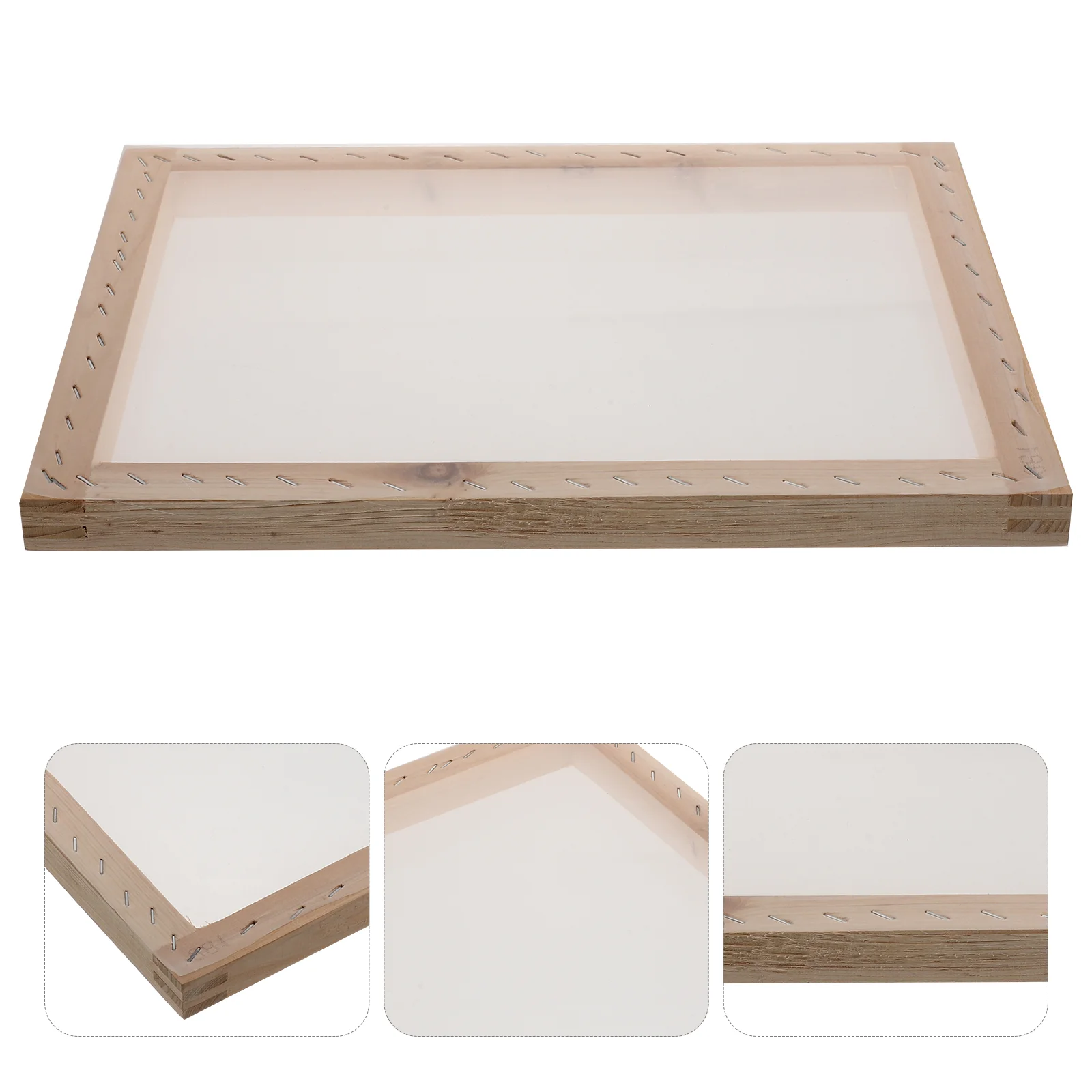 Screen Printing Stencil Replacement Frame Convenient Silk Frames DIY Cookie Painting Supplies Wooden Textile Household