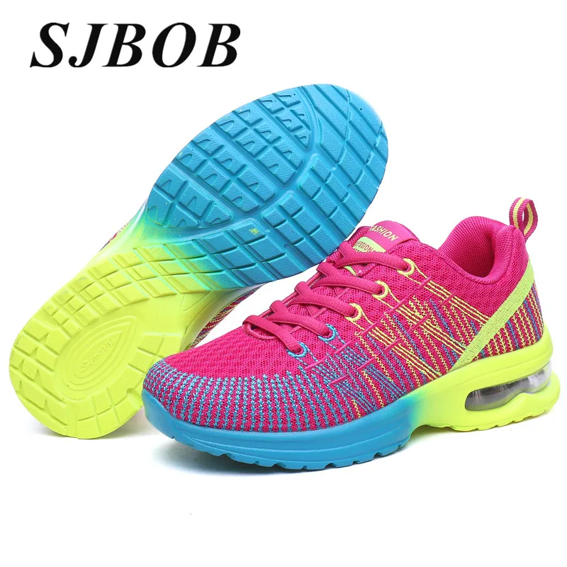 

Hot Sale Women's Sports Shoes Comfort Breathable Air Cushion Sneakers Woman Lightweight Men's Running Shoes zapatillas de mujer