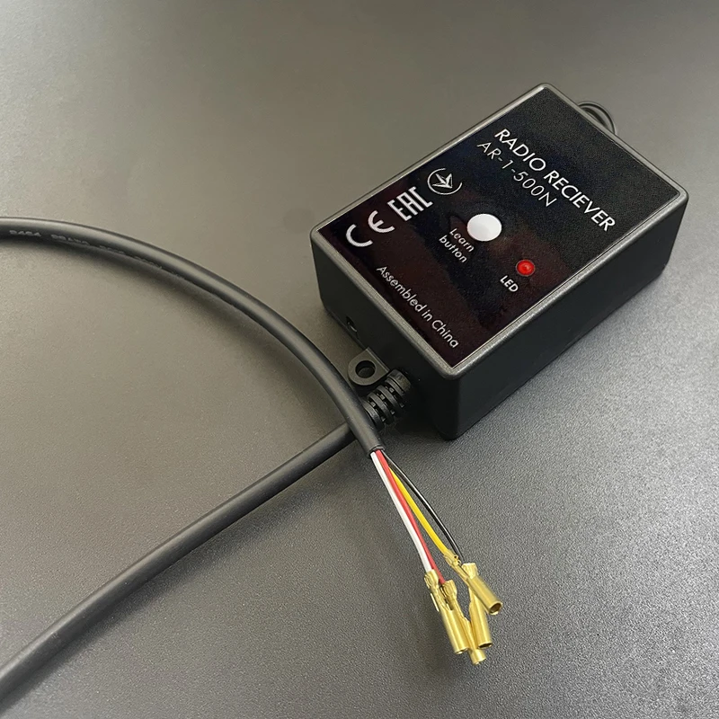 ALUTECH AR-1-500N RADIO Receiver 433.92MHz 12-24V AC/DC Garage Door Barrier Control Remote Control Receiver for Gate Automation