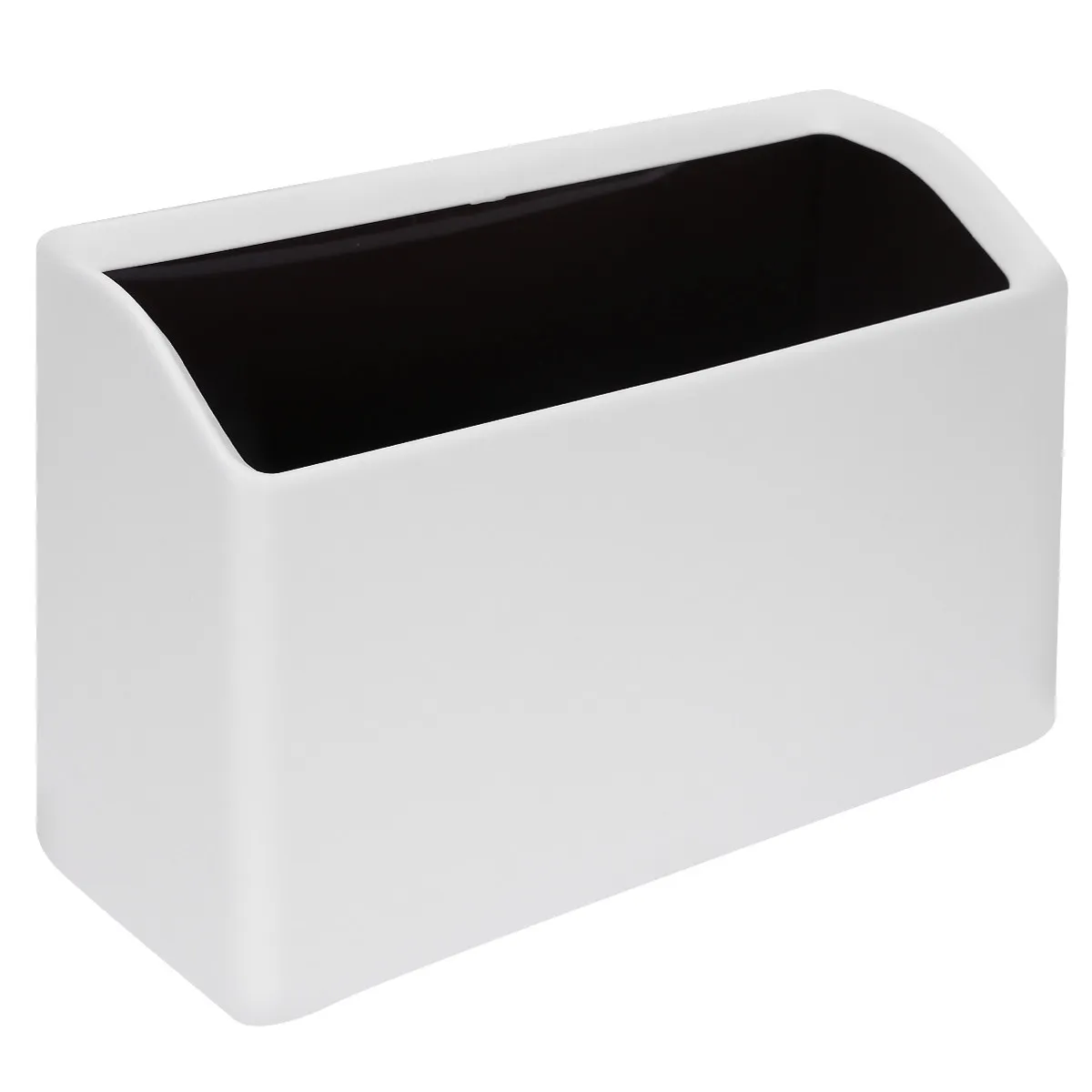 

Mini Plastic Desktop Trash Can Lightweight Space Saving Wastepaper Basket for Car Home Office Use Tissue Box Ashtray Coin Holder