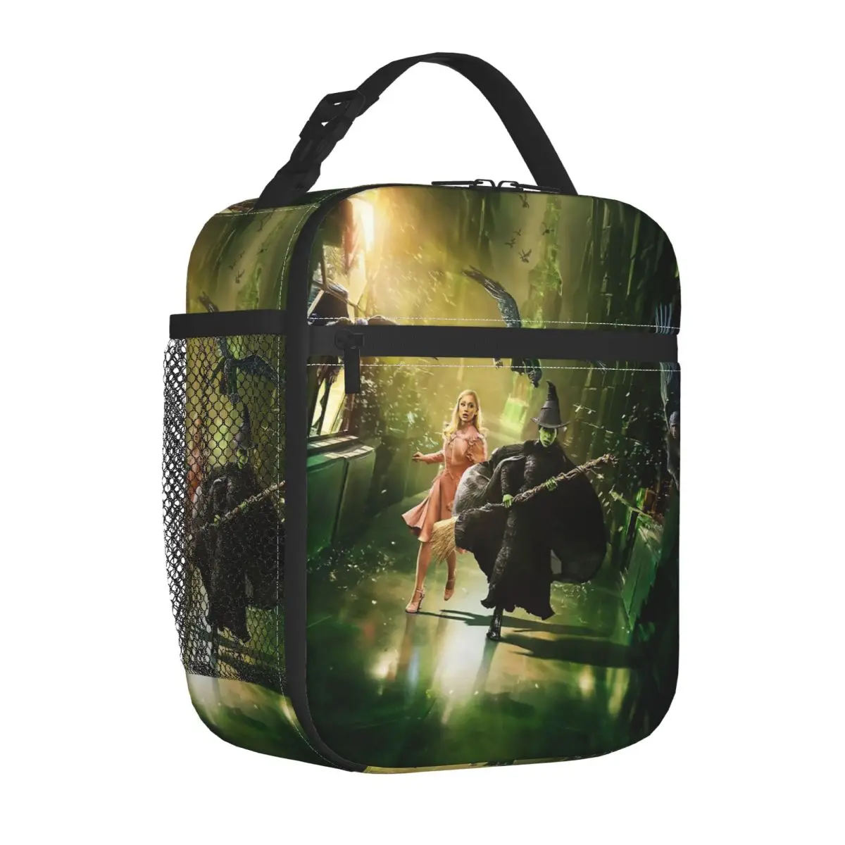Wicked Musical Movie Insulated Lunch Bags High Capacity Meal Container Cooler Bag Tote Lunch Box Office Picnic Food Handbags