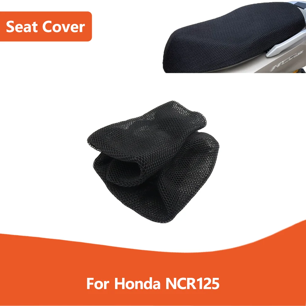 

For Honda NCR125 NCR 125 Motorcycle Accessories 3D Mesh Fabric Cushion Waterproof Protection Seat Cover