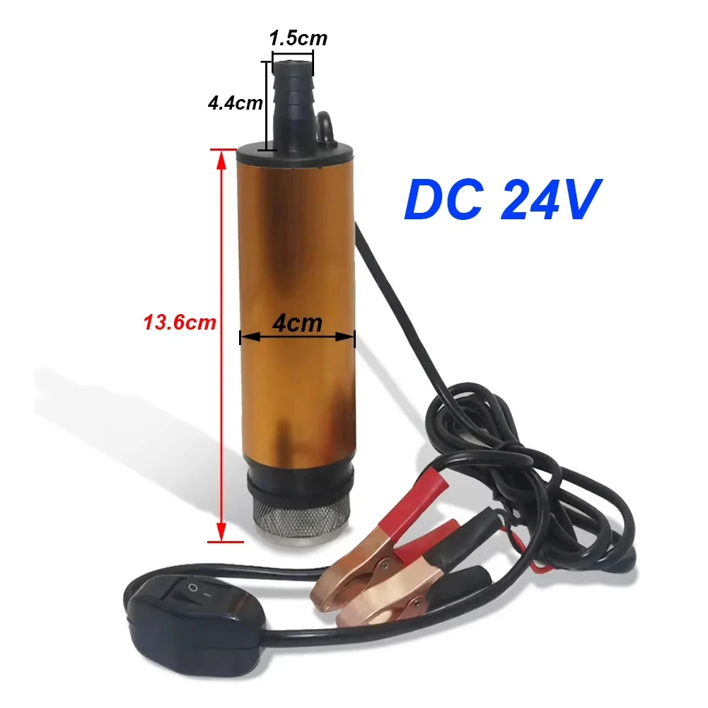 1 قطعة المحمولة الصغيرة 12 فولت الكهربائية تيار مستمر موزع وقود الديزل 24 فولت مضخة زيت كهربائية مضخة السيارات مضخة زيت الديزل أخف وزيت