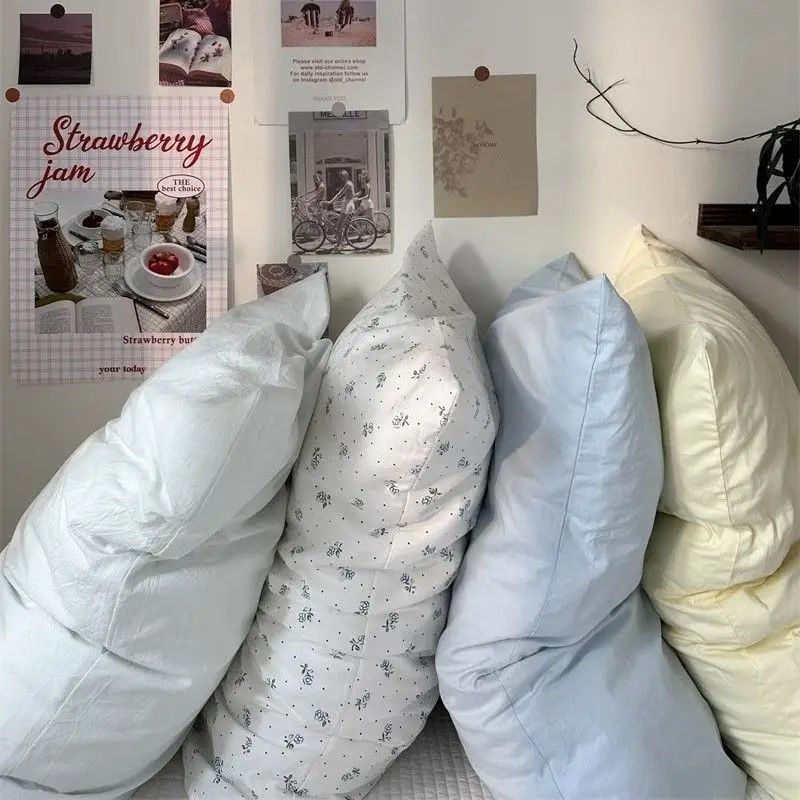 Pillowcase Mother Baby Super Soft Waxy Small Fresh Cute Cartoon Dormitory Pure Cotton Pillowcase A High Level of Appearance