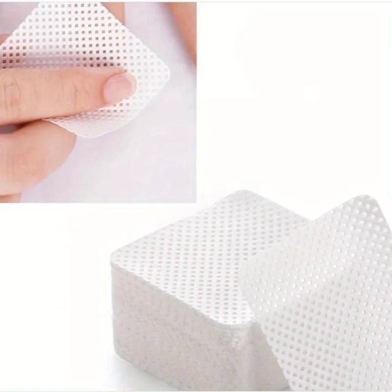 200pcs Lint-Free Wipes Napkins Nail Polish Remover Gel Nail Wipes Manicure Pedicure Gel Pads Nail Art Cleaning Tools