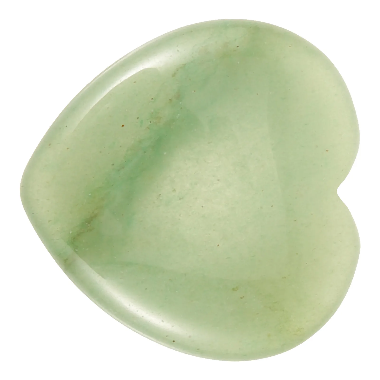 Herramienta de masaje de raspado Guasha Facial de corazón Natural de cristal, masajeador de piedras preciosas para cuello, cara, cuerpo, conjunto de cuidado de la piel