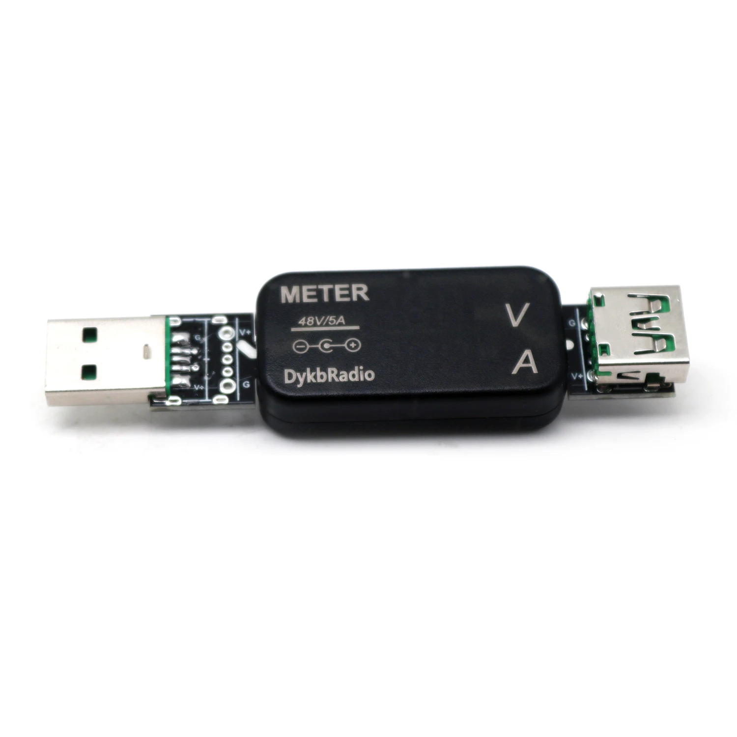 DC Meter 48V 5A Bidirectional USB Voltage Current Monitor digital Voltmeter Ammeter Display battery Charger Discharger Tester