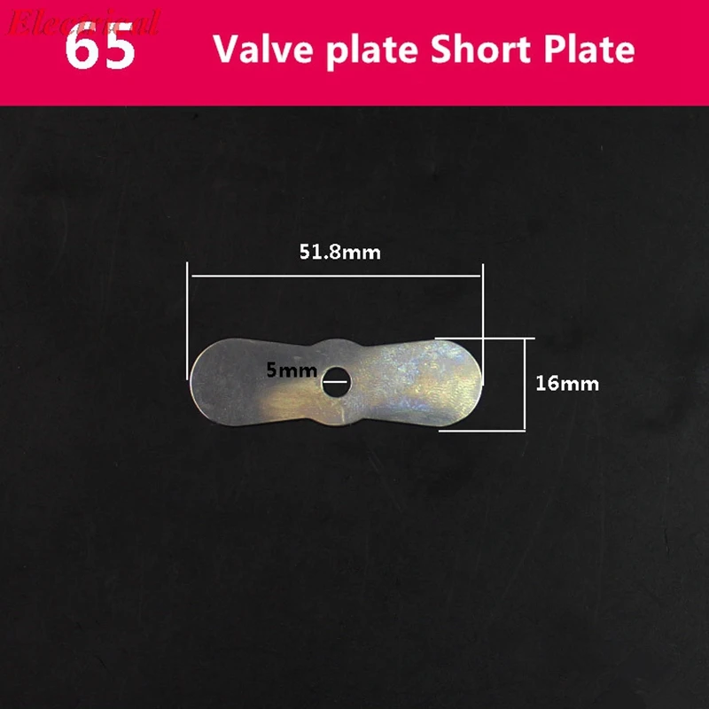 1pc premere la piastra della valvola per 51 65 70 80 95 testata testata piastra della valvola piastra di ferro tipo di cinghia pistone Air Com Press o
