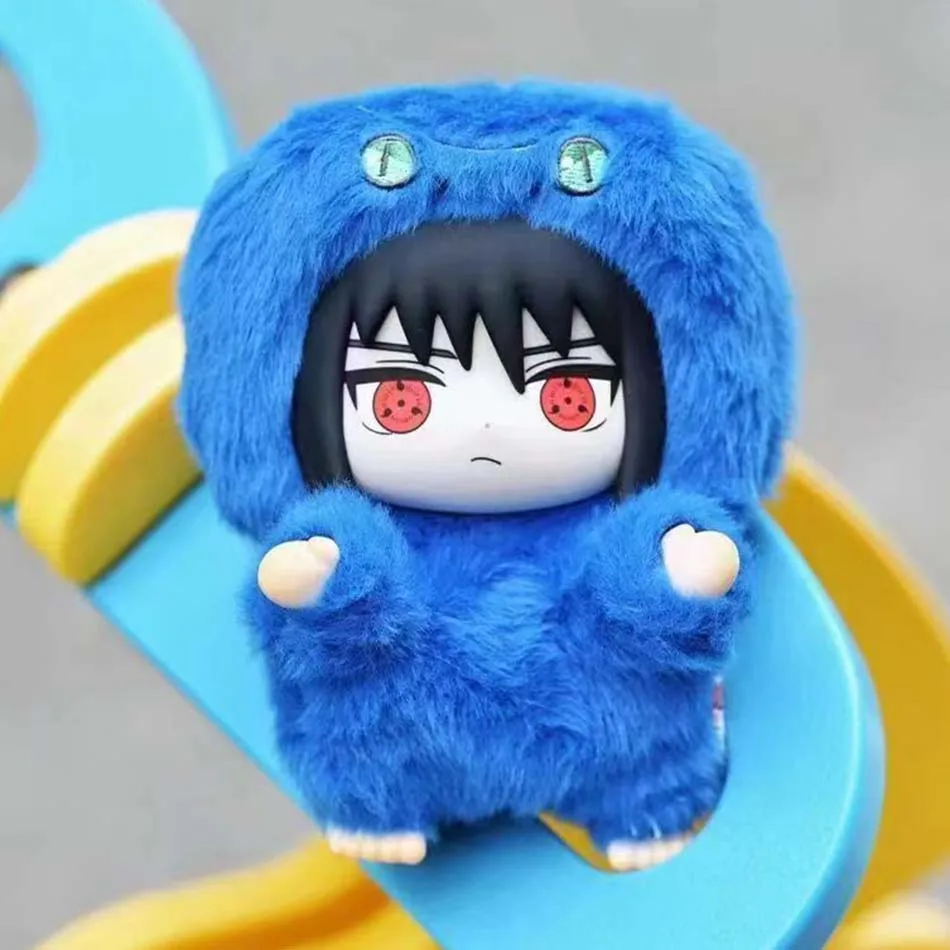 Bandai EAKI Naruto Blind Box Shippuden Party Series Uzumaki Stuffed Shippuden Original Plush Figure Ornament Toy Collection Gift