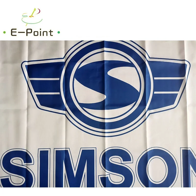 Flag Simson White 2ft*3ft (60*90cm) 3ft*5ft (90*150cm) Size Christmas Decorations for Home Flag Banner Gifts