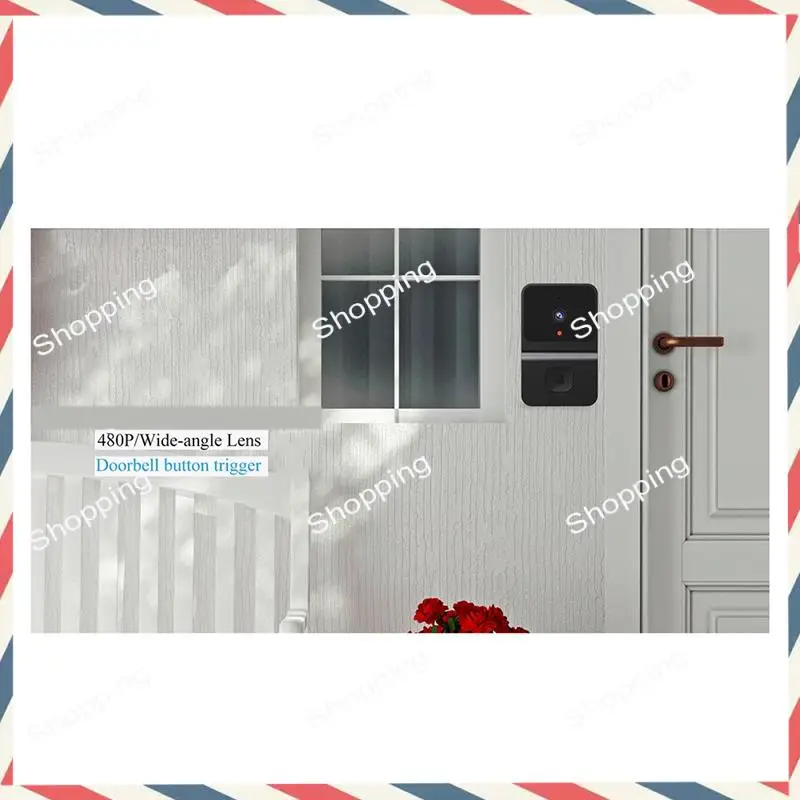 M20K Video Doorbell Tuya Security Doorbell Camera With Chime Cloud Storage Night Vision Smart Video Door Bell A