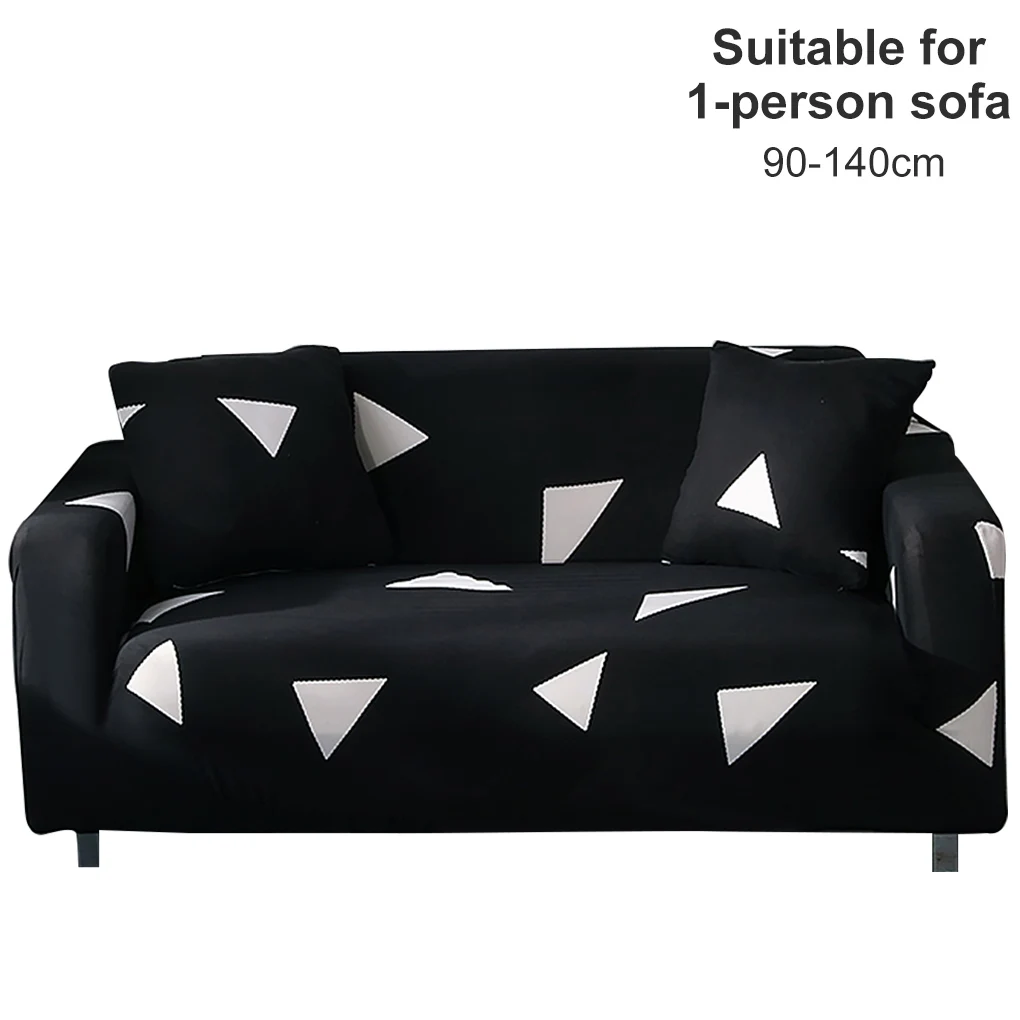 

Universal Sofa Cushion Cover All-inclusive Printed Elastic Couch Slipcover Furniture Protector Cube 2 Person