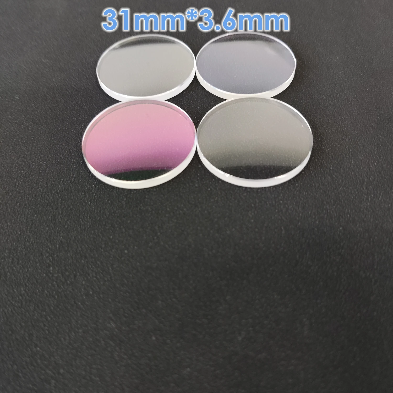 31mm*3.6mm Sapphire crystal Watch Mirror Dual projection AR-Coating Antireflection film suit for Refit watch mirror accessory