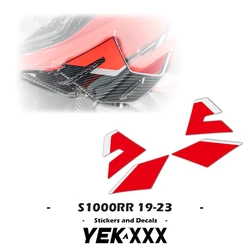 Motosiklet Sticker Fairing kabuk Sticker çıkartması için BMW S1000RR 2019 2020 2021 2022 2023 S1000RR 19-23 kırmızı araba versiyonu