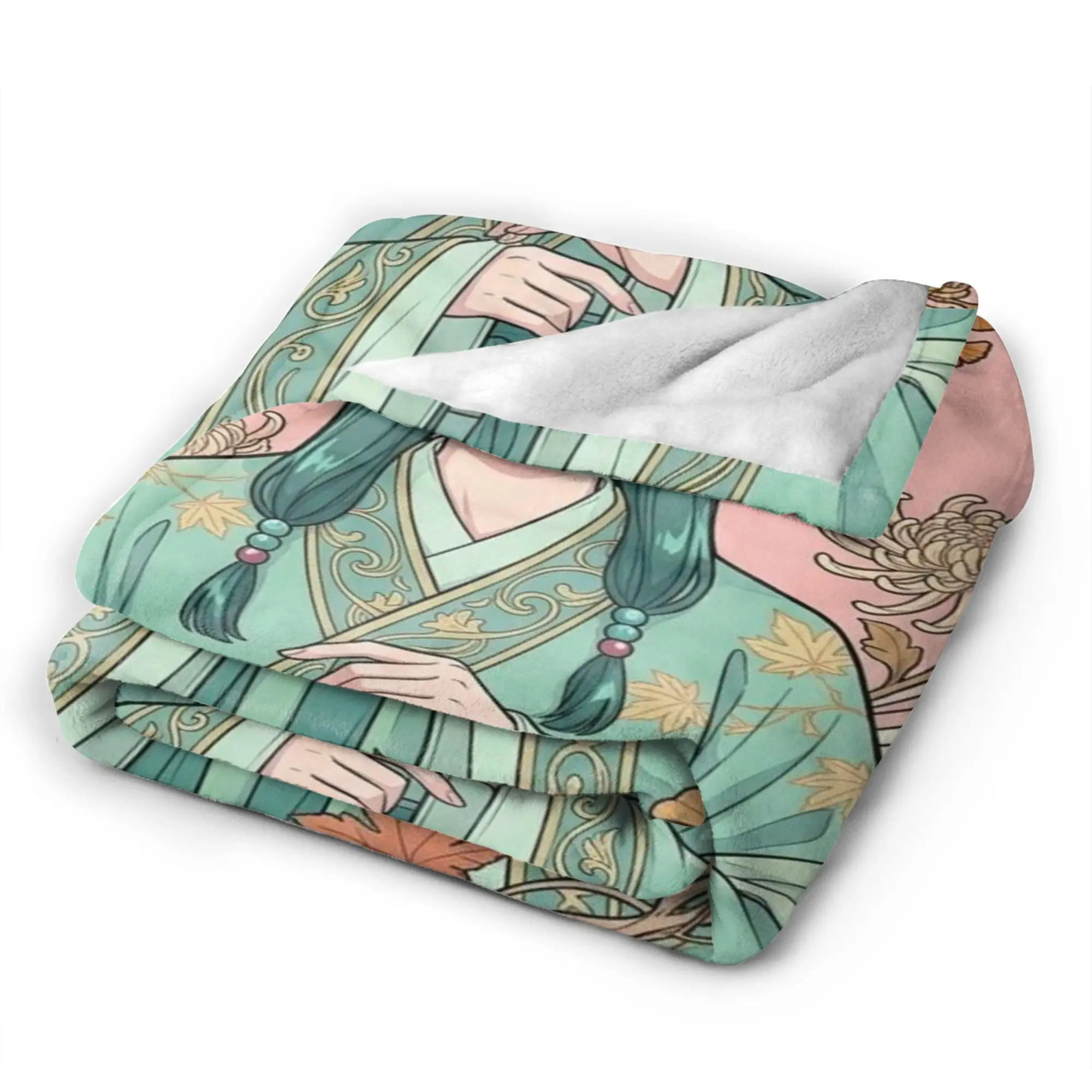 The Apothecary D-Diaries Maomao Blanket Quality Warm Soft  Bedding Throws Winter Travel Living Room Novelty Bedspread