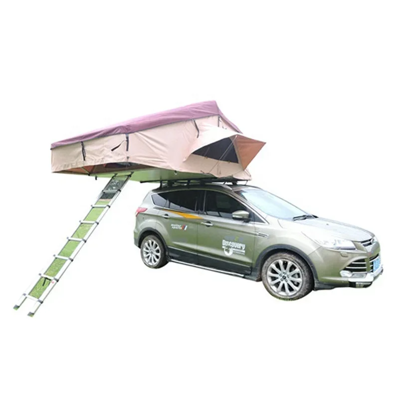 Made in China hard shell suv light roof top tent rooftop tent 4 person tent on the roof of the car customcustom