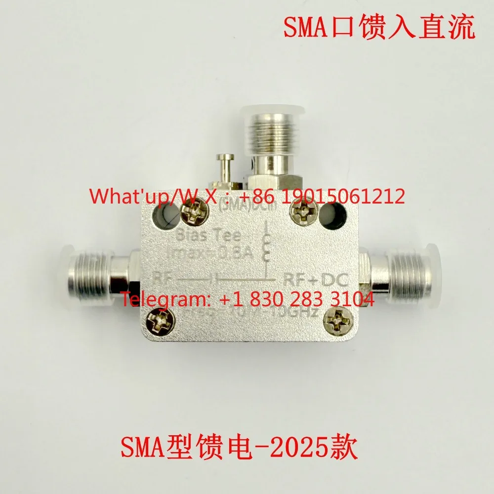 10M-10G RF Isolator SMA Type, DC Feed, Bias 800mA Replacement ZFBT-6GW +