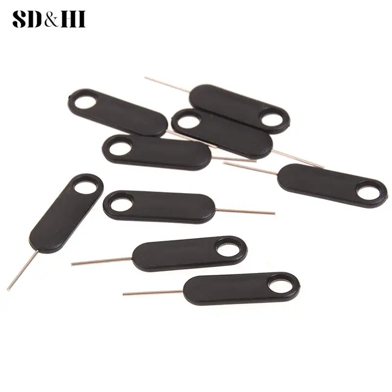Universal Sim Card Tray Pin, Ejetando agulha de remoção, Ejetor Ejetor, 10 pcs
