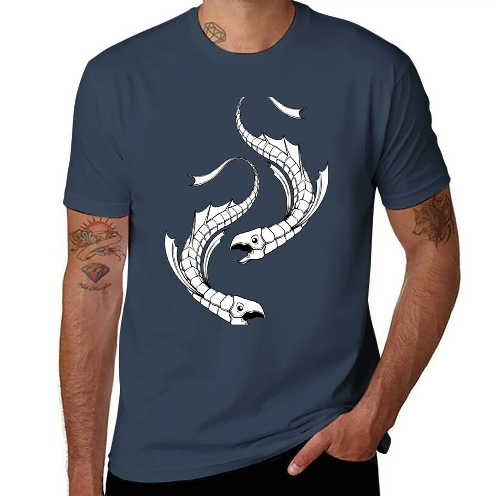 

the nen fish T-Shirt Sports Casual Short Sleeve Cotton Tee