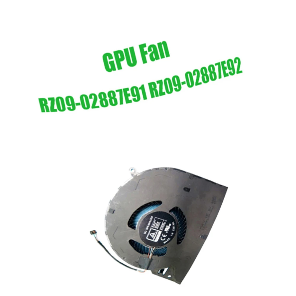 GPU Fan For RAZER For Blade 15 Advanced 2019 RZ09-02887E91 RZ09-02887E92 RZ09-02888E92 DC5V 0.5A Replacement Laptop GPU Fan