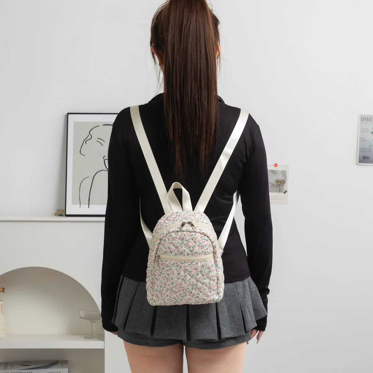 Student Backpack Stylish High Capacity Backpack Women Backpack For Casual Outfits Essentials School