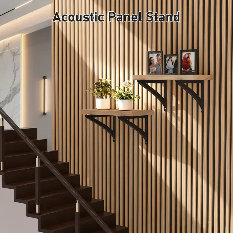 

Звукоизоляционная панель из 4 частей с практичной крючковой рамкой, изготовленная из пластика, прочная и не легко разрушается, подходит для семейных гостиных.