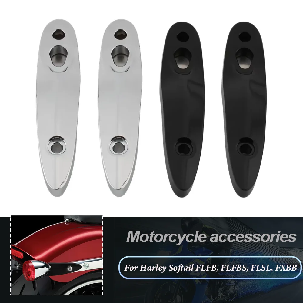 

Комплект расширения для перемещения номерного знака заднего указателя поворота мотоцикла для Harley Softail FLFB FLFBS FLSL FXBB FXBR FXBRS FXLR