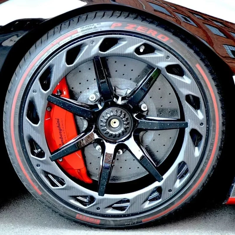 custom Forged carbon fiber wheels 20 2 24 26 inch 5x120 5x112 5x114.3 5x130 rims for MBW urus C8 Veneno AMG passenger car rim