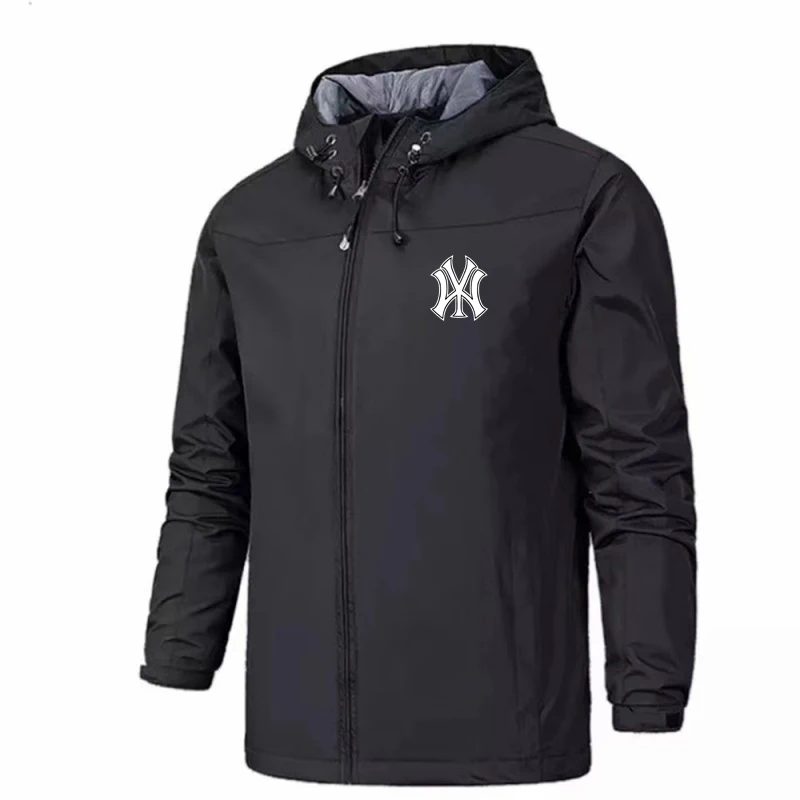 

Spring 2026 New Men's Casual Sportive Lightweight Windproof Comfortable Breathable Zippered Long-Sleeved Hooded Jacket