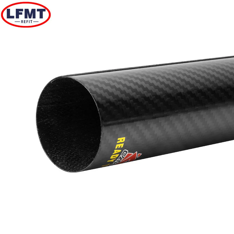 Protetor de choque para garfo dianteiro ajustável de fibra de carbono para motocicleta, 160-250mm, para yamaha ktm honda on/off road pit dirt bike