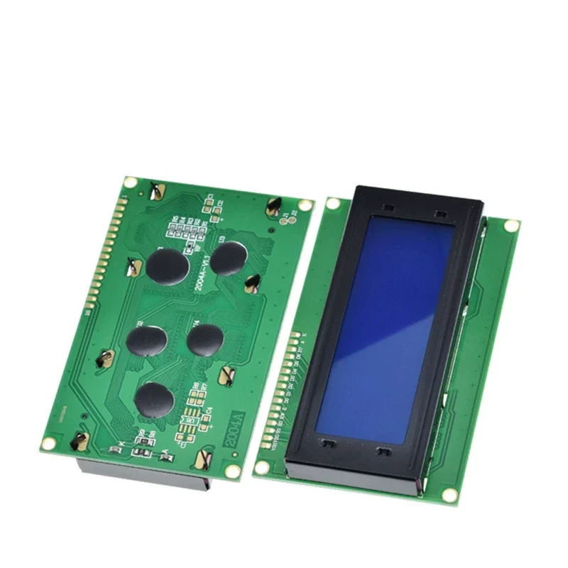 IIC/I2C 2004 LCD2004 A DIY LCD Module J204A Character Display LCD Module 20 characters x 4 lines 5V LCD Blue/Yellow Green - Image 3