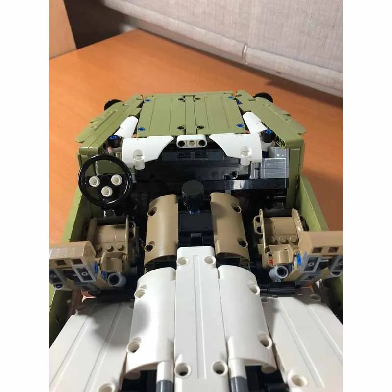 42110 Type C Off-road Racing Car Compatible with MOC-81690, 1875 Pieces Building Block Toy Model DIY Children's Gift view 5