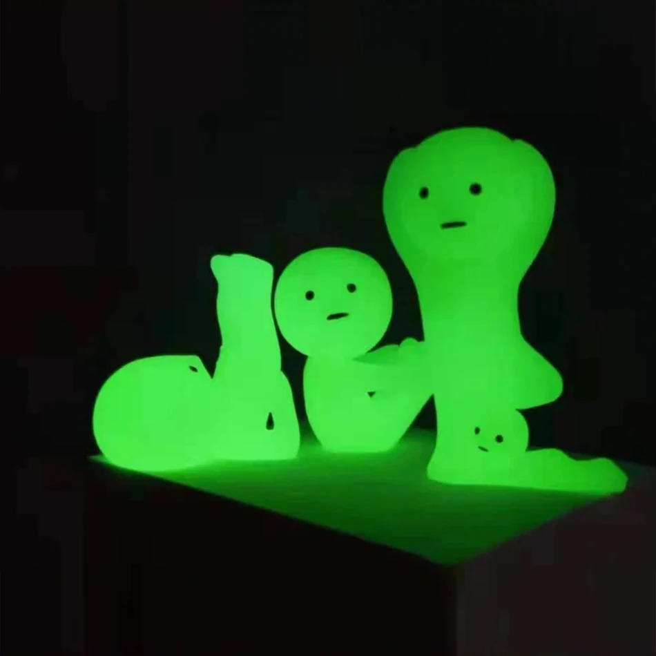 SMISKI Blind Box Neue Heiße Niedliche Mini-Figur Mehrere Serien Nachtleuchtende Puppe Schreibtisch-Deko Überraschungsspielzeug Geschenk – Detail 5