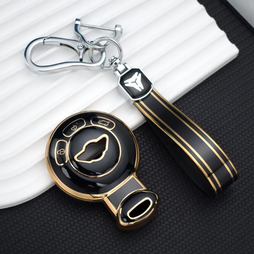 Чехол для автомобильного ключа из ТПУ для Bmw Mini Cooper Key Cover S Roadster R55 R56 R57 R58 R59 для Mini Cooper, чехол для ключа, брелок для ключей