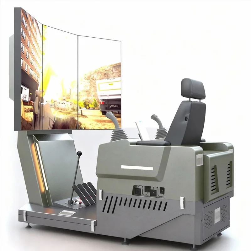 Excavator emulator excavator driving training remote control driving experience laboratory exhibition hall