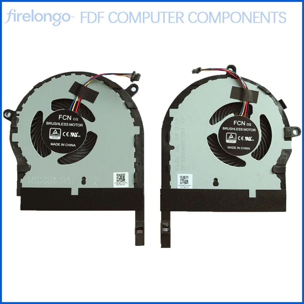 For ASUS TUF Gaming FX504G FX504GD FX504GE FX504GM Laptop Cooling Fan