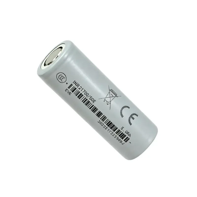 New 10PCS 21700‑50E 5000mAh Flat‑Top Rechargeable Lithium‑ion Battery For EVE 15A 3.7V