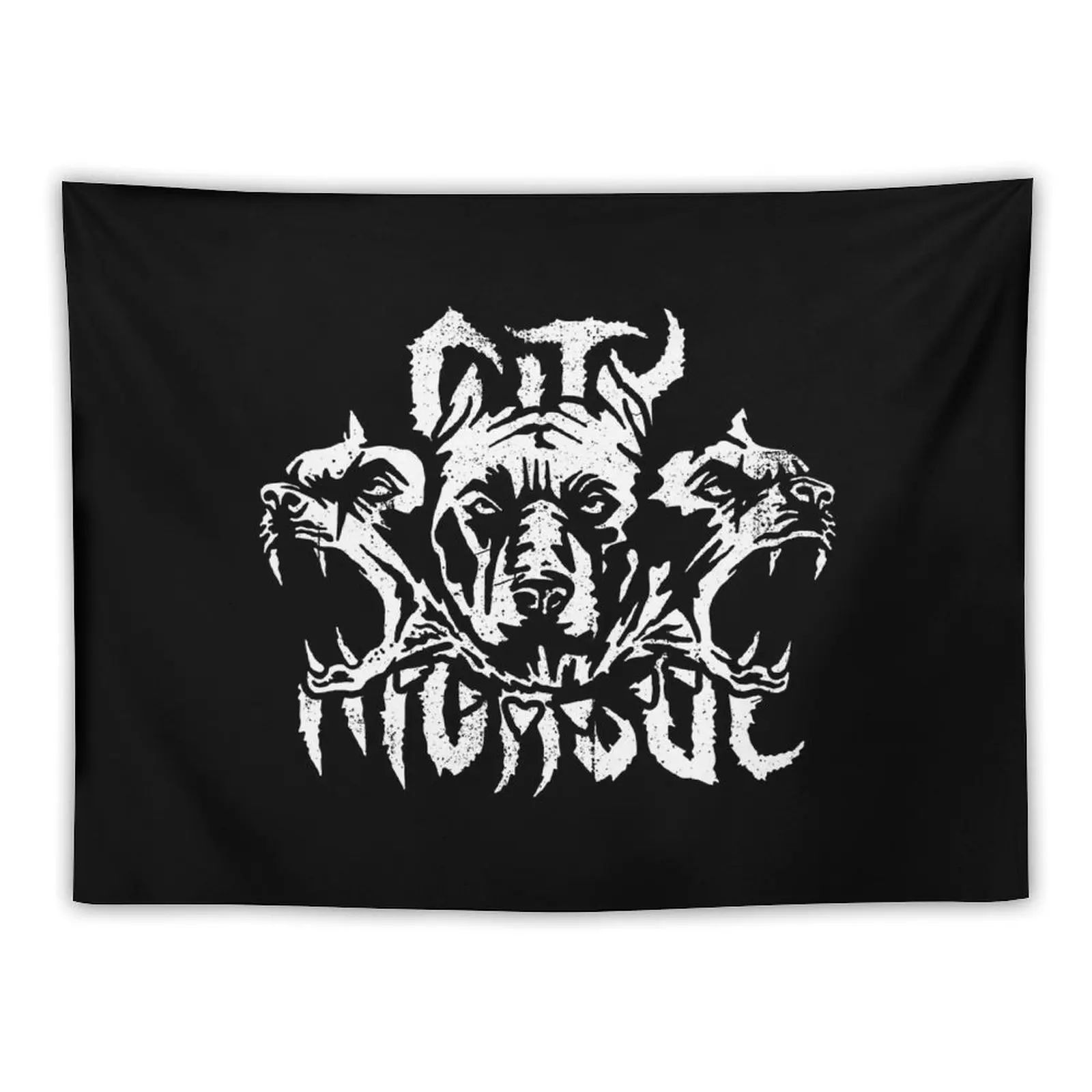 

Three Hell's Dogs Tapestry Decorations For Room Aesthetic Decoration Tapestry