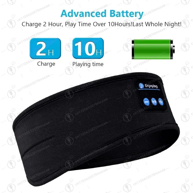 Bluetooth music call headband, sleep blindfold, sports headscarf, yoga headgear, sweat-proof and stable, unisex.