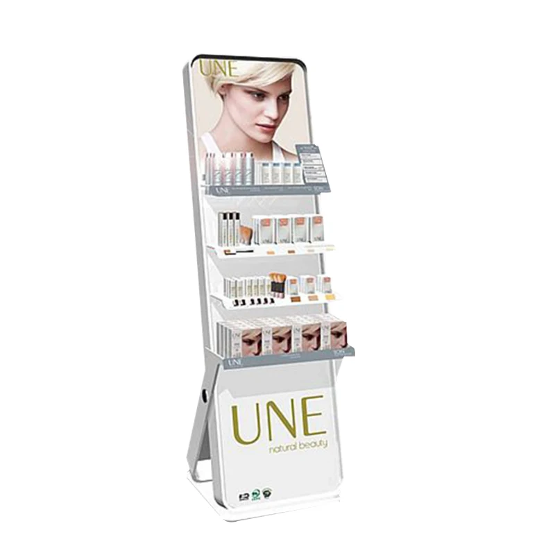 High Quality Shelf Products Retail Metal Cosmetics Display Racks