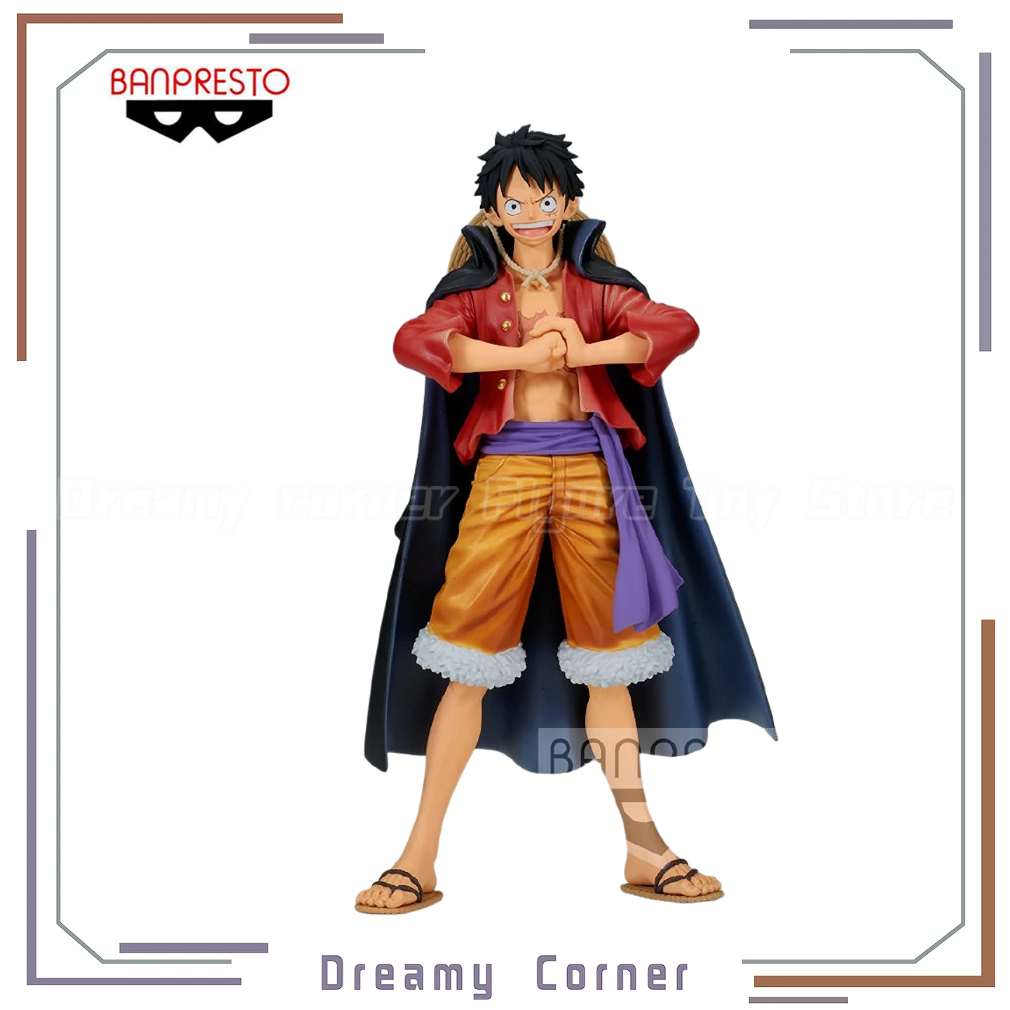 

В наличии: Оригинальная коллекционная фигурка BANPRESTO THE GRANDLINE SERIES DXF ONE PIECE Monkey D. Luffy, модель-украшение.