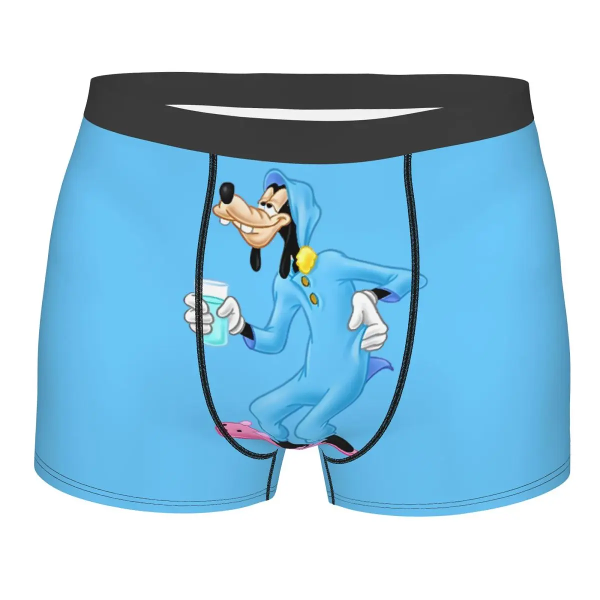 

Custom Goofy Goof Boxer Shorts For Men 3D Print Anime Cartoon Underwear Panties Briefs Stretch Underpants