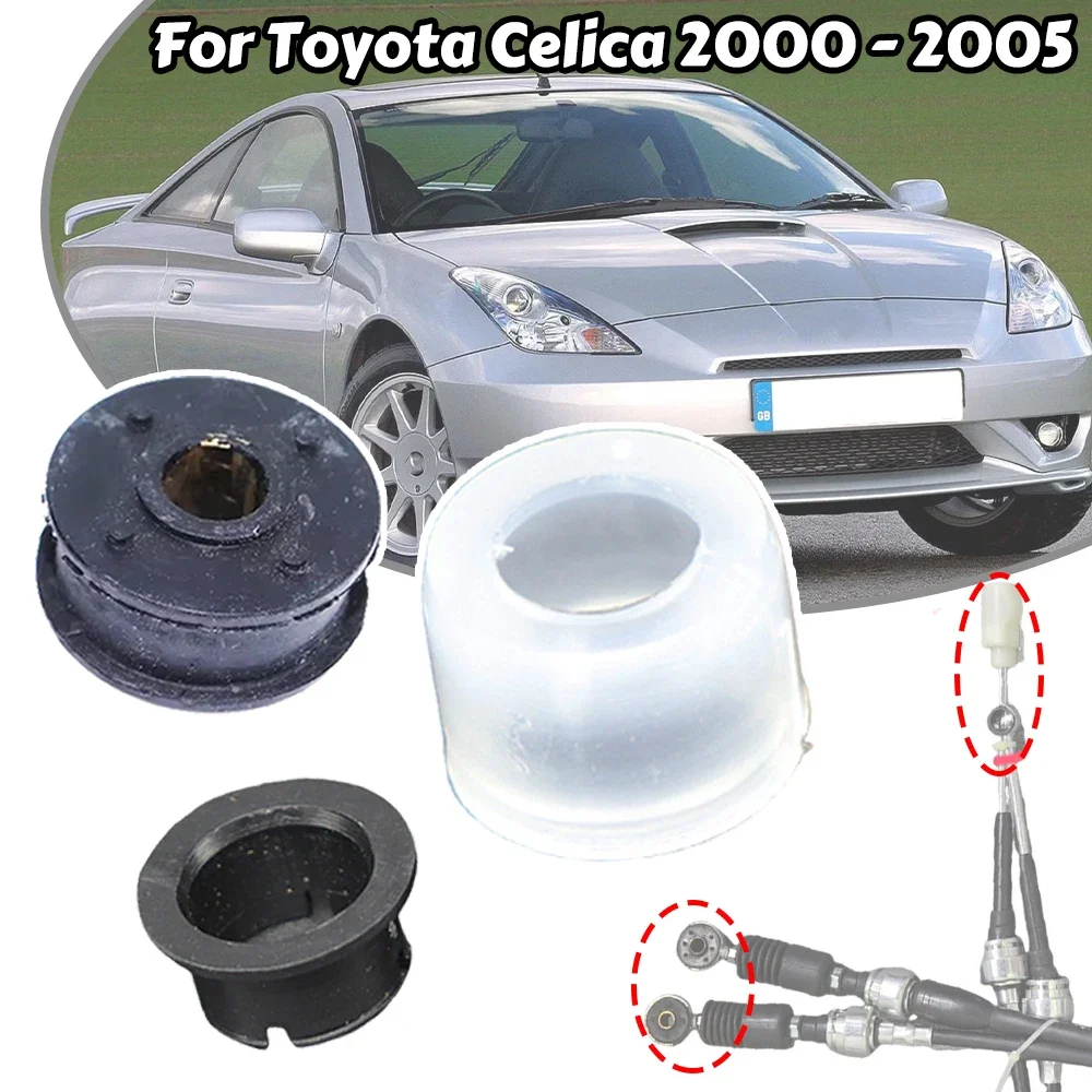 Car Manual Gear Shift Selector Lever Linkage Cable End Rod Connector Shifter Bushing For Toyota Celica 2000 2001 2002 2003-2005