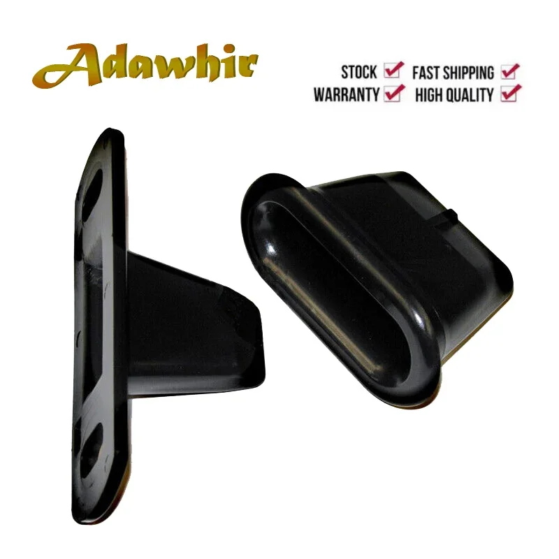 1 conjunto de localizador de porta deslizante lateral preto para carro, acessórios para fiat scudo peugeot 806 807 expert bipper 904637 904645 1487798080