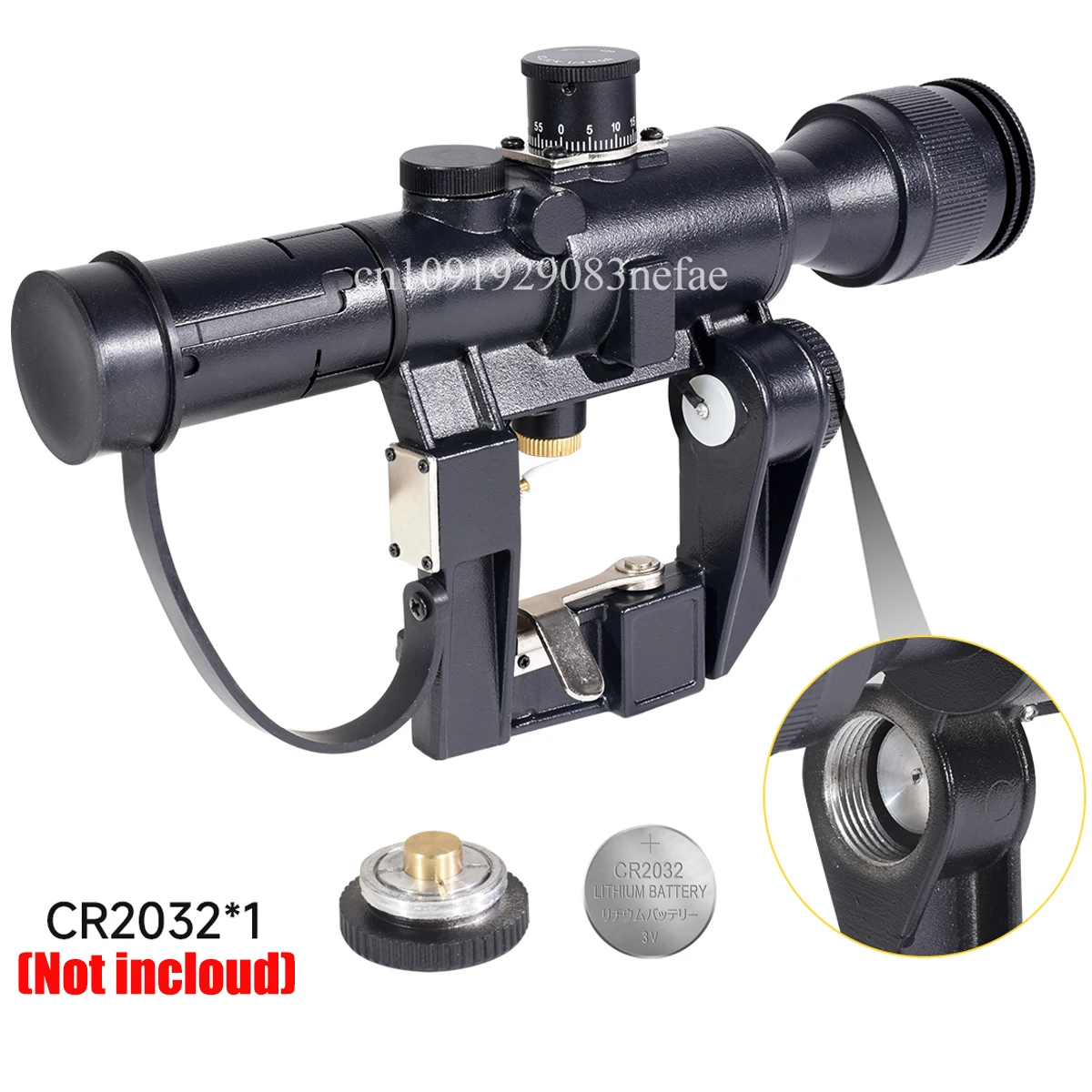 PSO-1 Type 4x26 Red Lighting Optics Red Dots Sights Hunting Shooting for Dragonov Sniper Rifle Series Tactical Gear Riflescope view 5