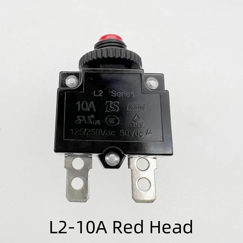 1Set Power Overload Protector L2/88 Series 3A/5/7/8/10/15/20/30/40/50A Thermal Protection Switch