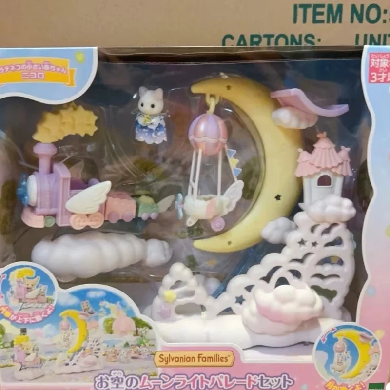 Originele Nieuwe Sylvanian Families Genting Elf City Day Dream Paradise Set Bloem Fantasy Ruimteschepen Decora Kinderen Verjaardagscadeautjes